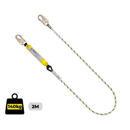 Austlift Kernmantle Rope Sharp Edge Single Snap Hooks Complies to AS1891.5 with one Triple lock karabiner