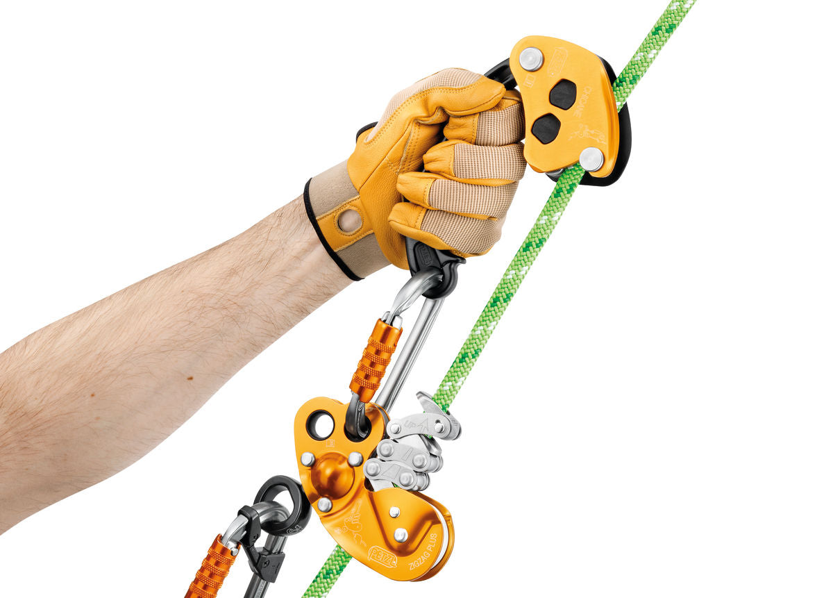 Petzl ZIGZAG PLUS Prusik swivel + CHICANE Auxiliary brake