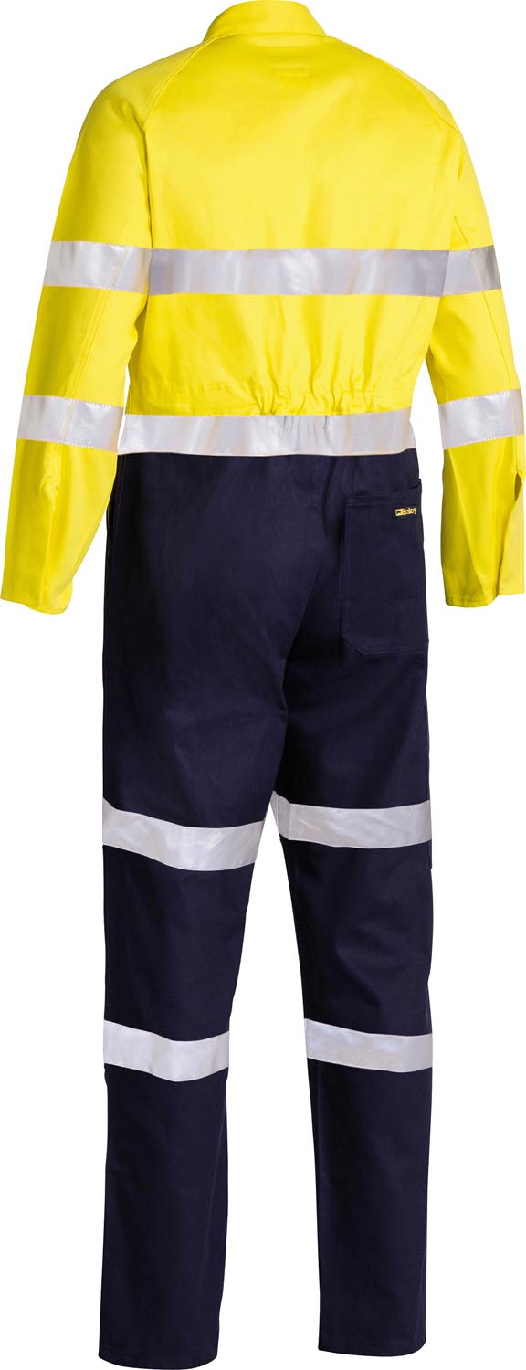 Bisley Taped Hi Vis Drill Coverall