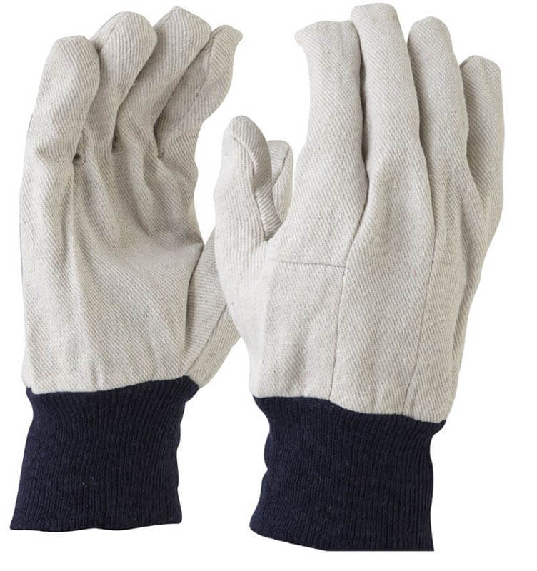 Maxisafe Cotton Drill Blue Cuff Mens (12 Pairs)
