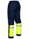 Bisley Taped Two Tone Hi Vis Freezer Pants