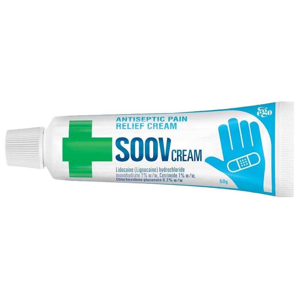 Aero Healthcare SOOV Antiseptic Cream Tube 50g