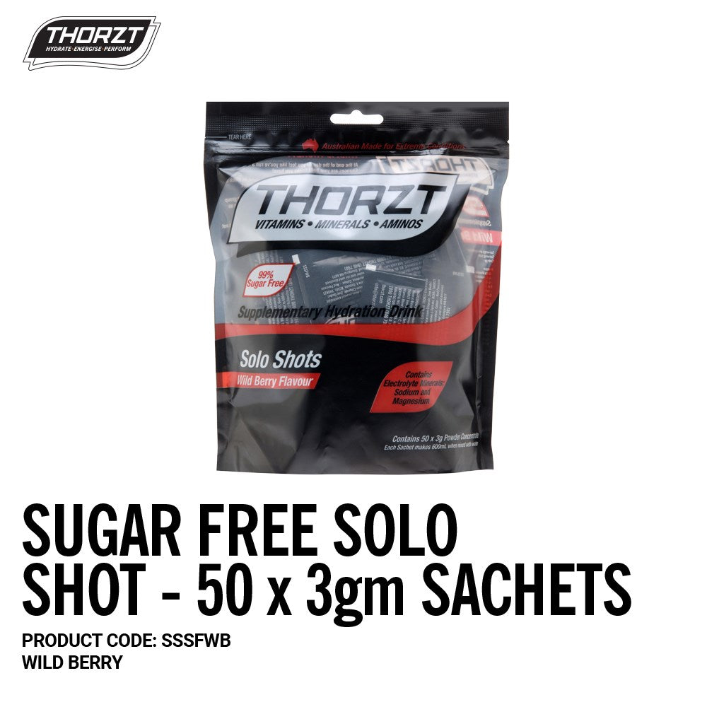 Thorzt 99% Sugar Free Solo Shots