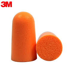 3M 1100 Uncorded Earplugs, Poly Bag -Pair