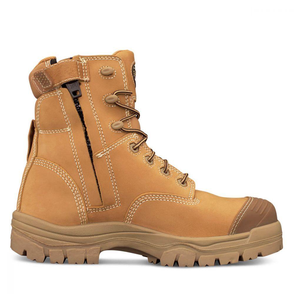 Oliver 150mm Wheat Zip Sided Boot (45-632Z)