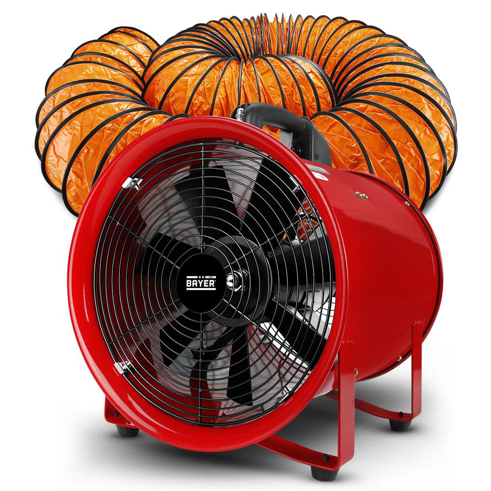 Bayer 560W 305mm (12") Heavy Duty Extractor Ventilation Fan With 5m Hose