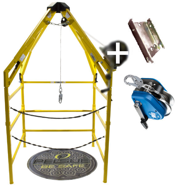 LifeGuard System (LG5A) & 30m IKAR Personnel and Load Winch 30m (PLW)