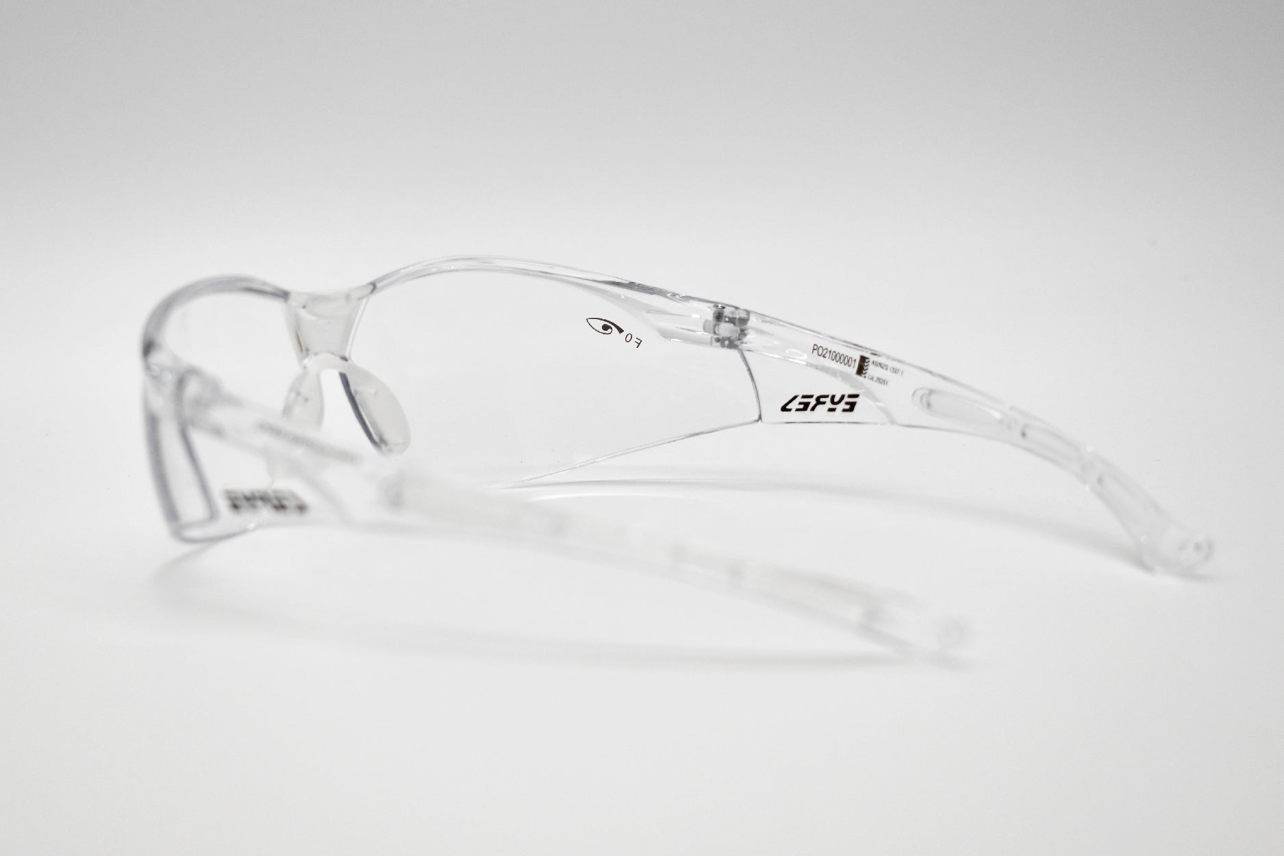 EYRES TERMINATOR Clear Frame Clear Lens