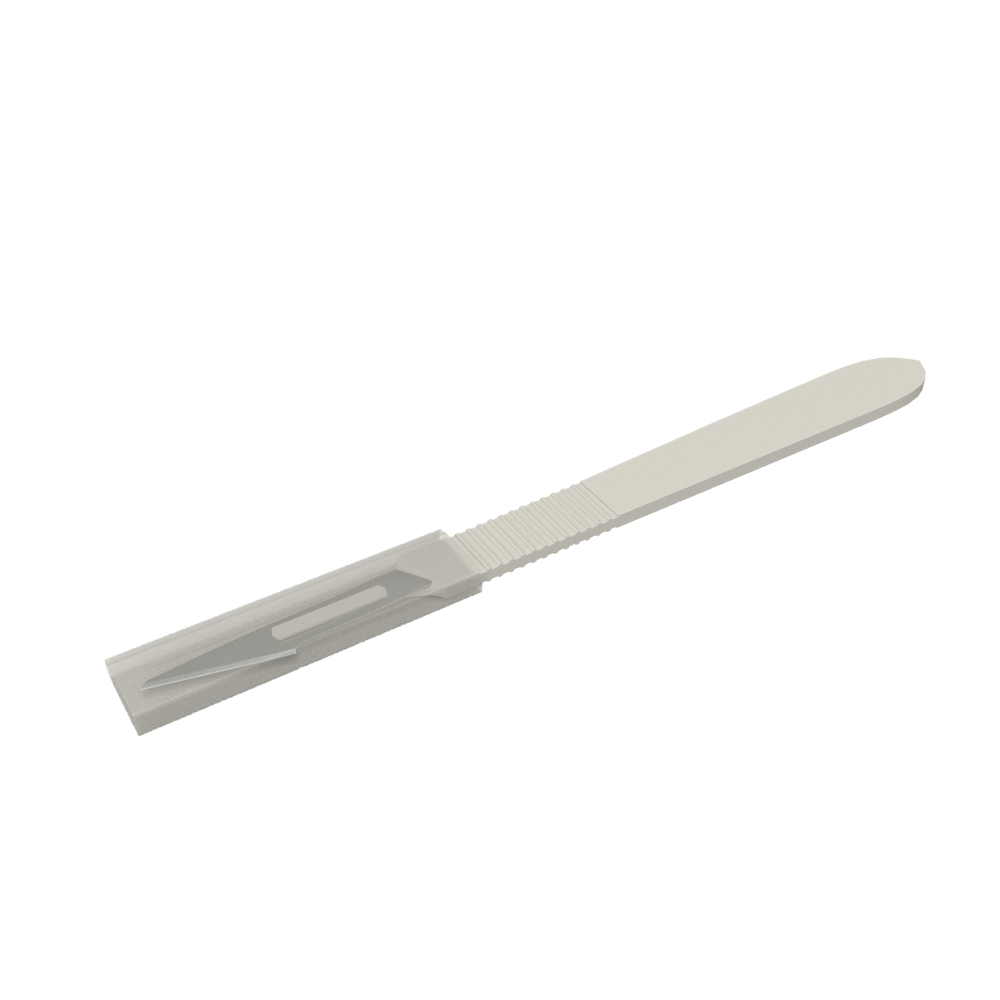 Aero Healthcare AEROINSTRUMENT Disposable No 10 Scalpel Blade & Handle Sterile