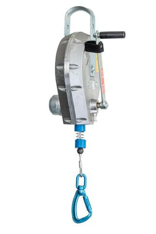 IKAR Fall Arrest Device With Recovery Mechanism (Aluminium Housing, Steel Cable Lifeline)