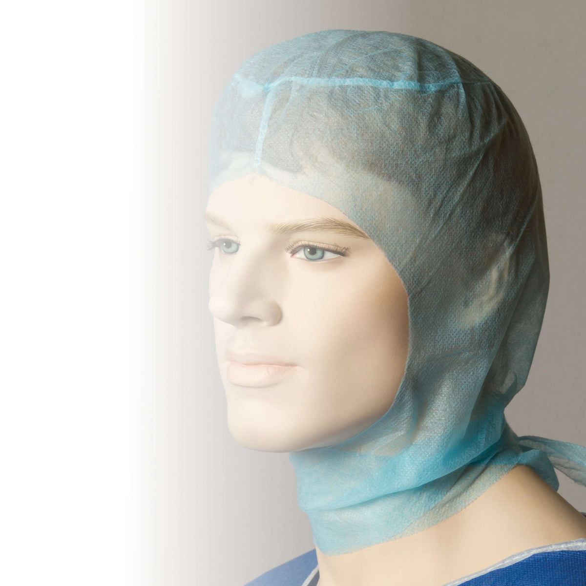 Bastion Polypropylene Hood, Blue (Carton of 1000)