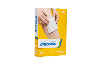 FastAid Combine Dressing, 10 X 20Cm, 2Pk