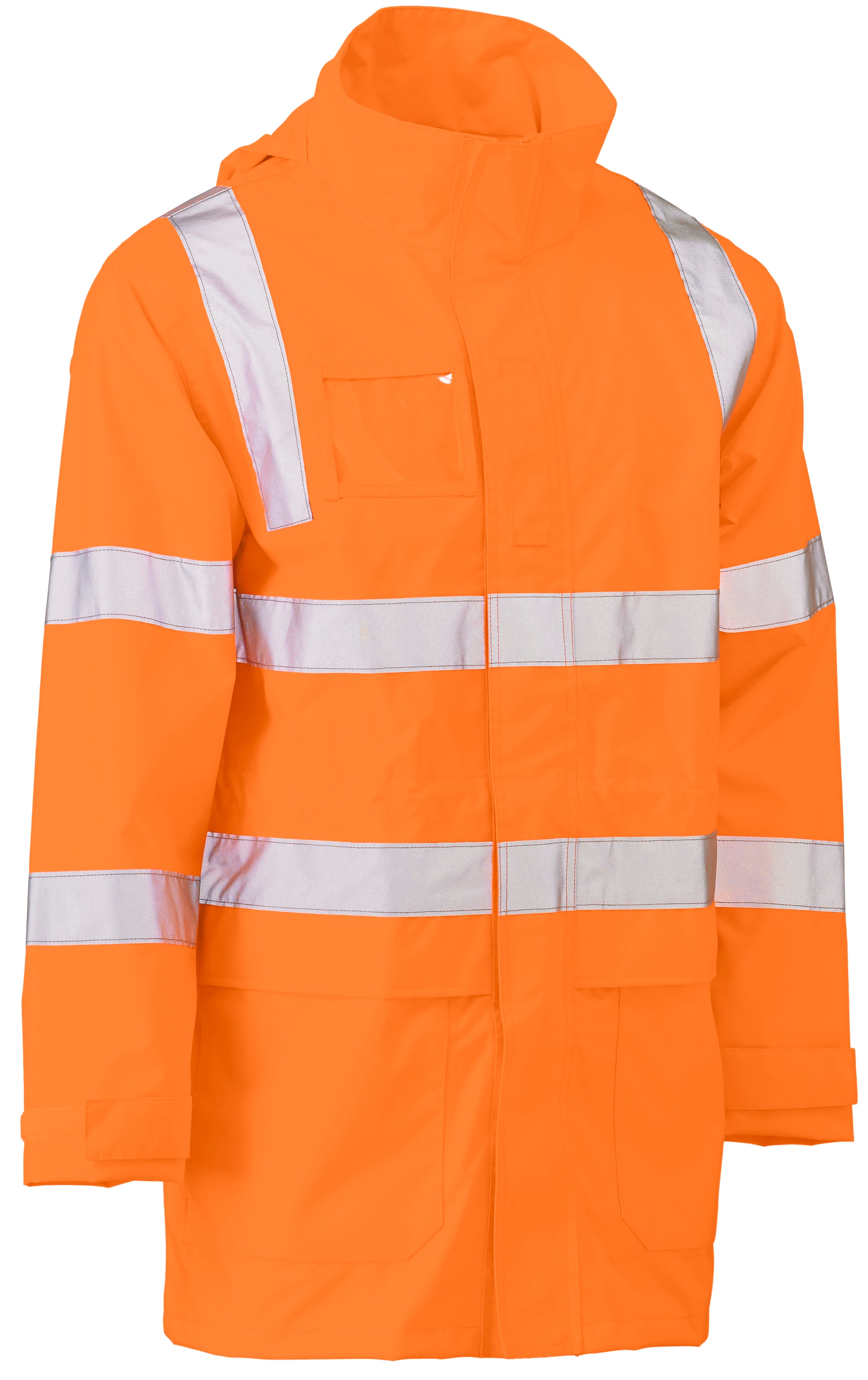 Bisley Taped Hi Vis Rail Wet Weather Jacket