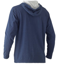 Bisley Flex & Move Cotton Rich Hoodie Long Sleeve Tee