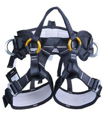 Black Tree Arborist Climbing Sit Harness