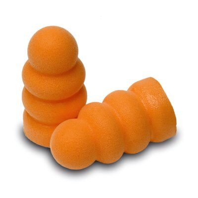 3M 1120 Uncorded Earplugs, Poly Bag (Box of 200 pairs)