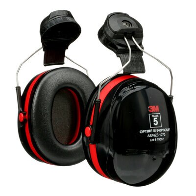 3M Peltor Optime III Helmet Attach Earmuff 30db Class 5 (H540P3GS/E)