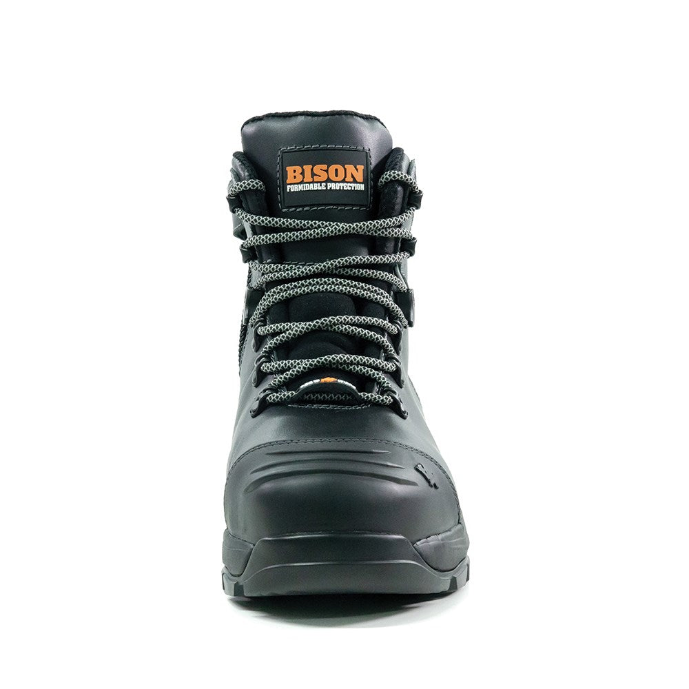 Bison Xt Ankle Lace Up Boot With Zip