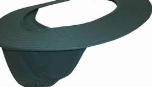 3M Wide Brim and Neck flap - Green