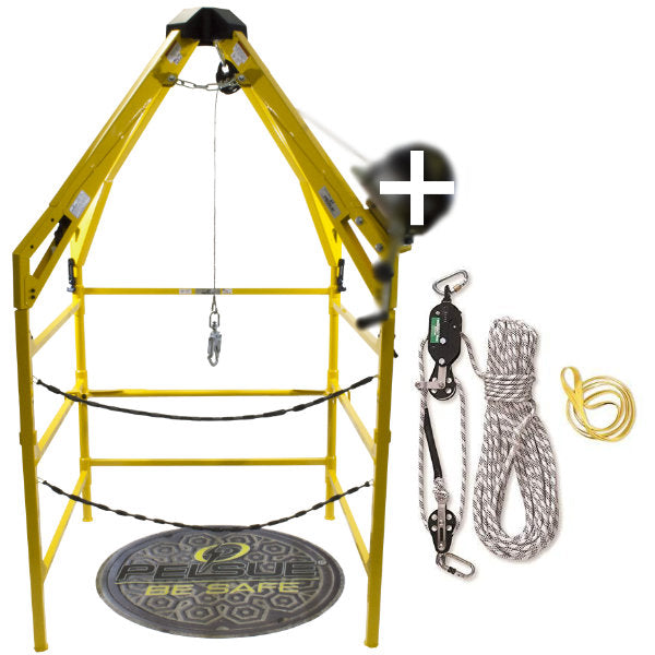 LifeGuard System (LG5A) & MILLER Rescue Master Kit 15m Travel