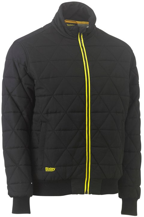 Bisley Diamond Quilted Bomber Jacket