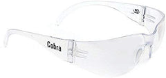 Hard Coated Clear Safety Specs COBRA 12SCC