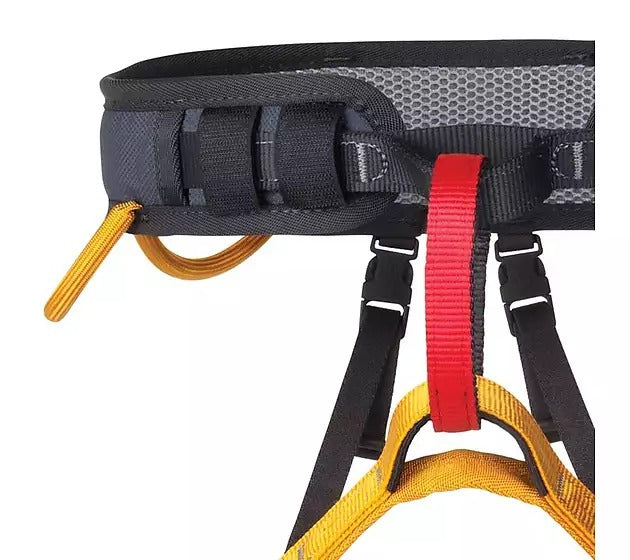 VERSA II (black/orange, 3 buckles) CLIMBING HARNESSES L-XXL