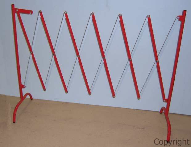 EXPAND BARRIER-ECON 1x3m R_W SINGLE Power Coated Steel (M45ES)
