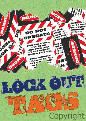 LOG BOOK LOCKOUT TAGS A4