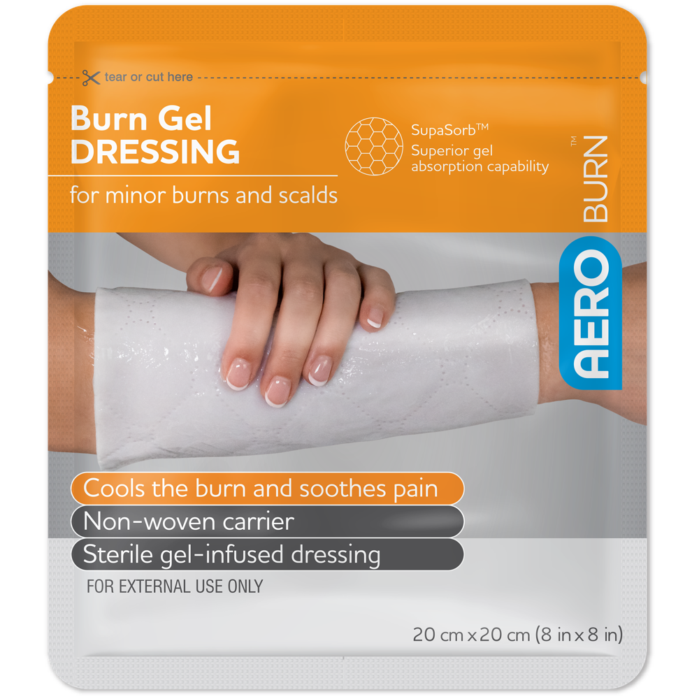 Aero Healthcare AEROBURN Burn Gel Dressing 20 x 20cm