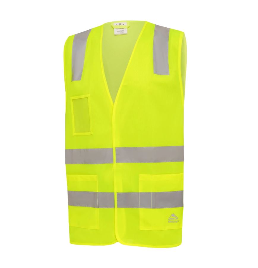 8XL Badger Corex HiVis Yellow Taped Vest