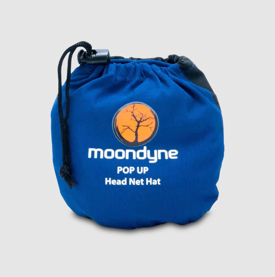 Moondyne Head Net Pop Up Hat NAVY BLUE (M10H0001-1NBL)