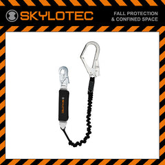 Skylotec BFD Flex Elasticated Single Leg Lanyard (L-AUS-0543-2)