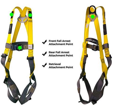 Austlift Maxi Harness Riggers M-2XL (915003)