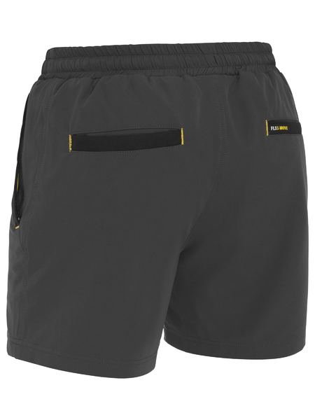 Bisley Flx & Move 4-Way Stretch Elastic Waist Short