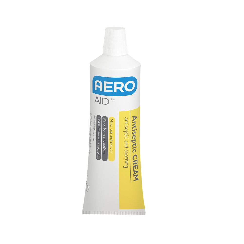 Aero Healthcare AEROAID Antiseptic Cream Tube 25g