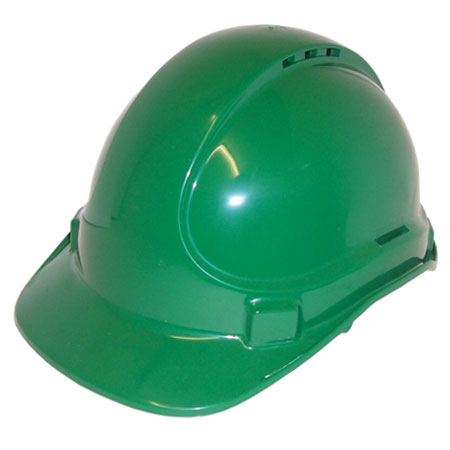 3M TA570 Safety Helmet ABS (Type 1) Vented - Green