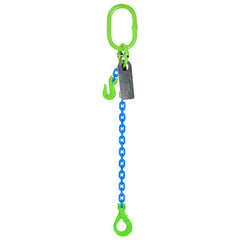 Austlift Grade 100 Chain Sling 13mm 1leg Effective Length C/W Clevis Type Grab Shortner And Clevis Self Locking Hook Tested