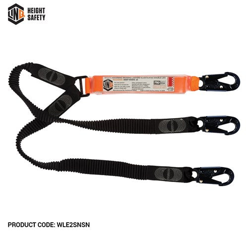 LINQ Elite Double Leg Elasticated Lanyard