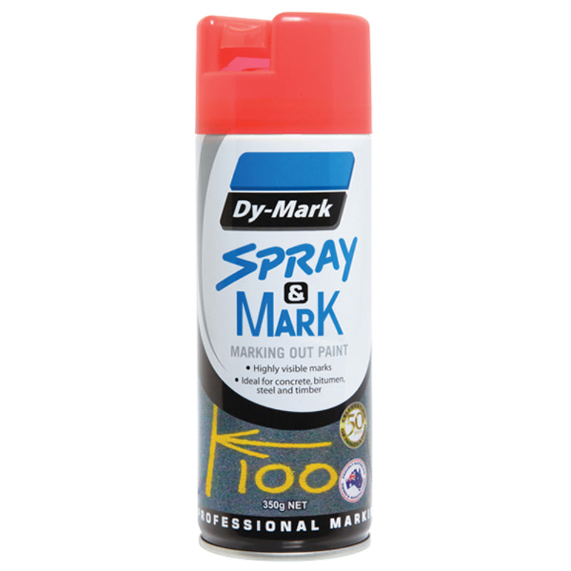 Dy-Mark Spray & Mark Inverted Spray (Fluoro Orange | Pallet of 1200)