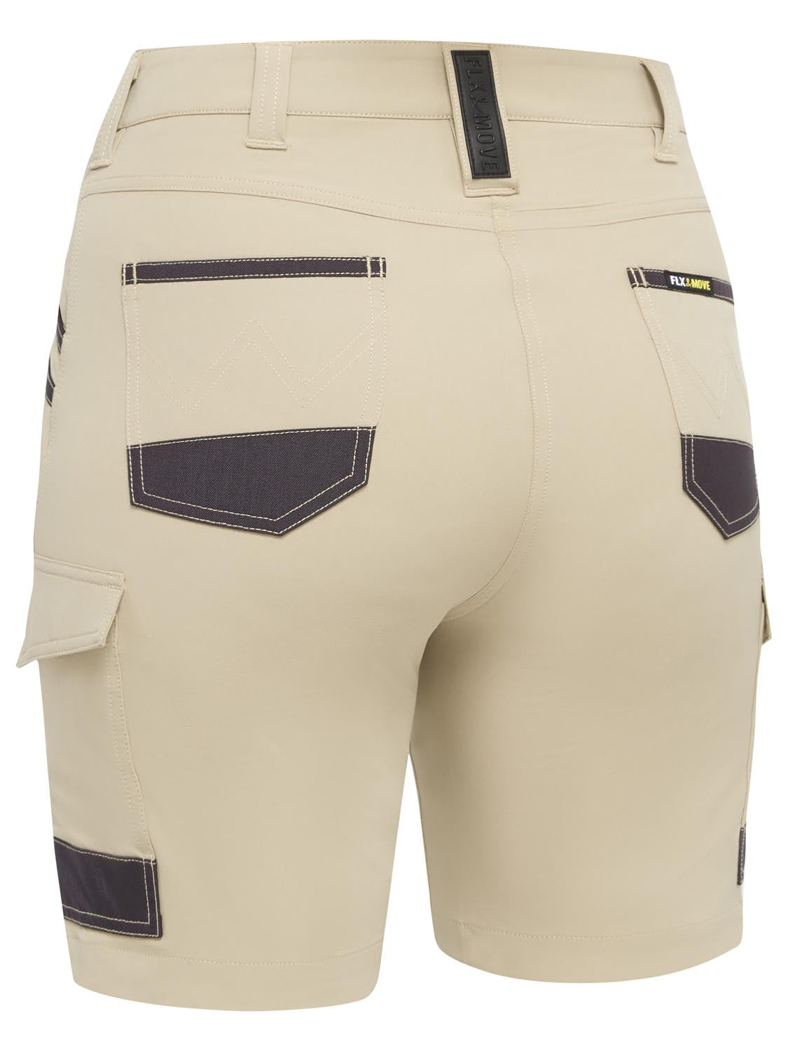 Bisley Women's Flx & Move 4-Way Stretch Zip Cargo Short