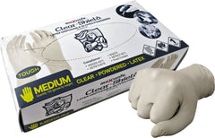 Maxisafe Latex Disposable Gloves Powdered, Box of 100