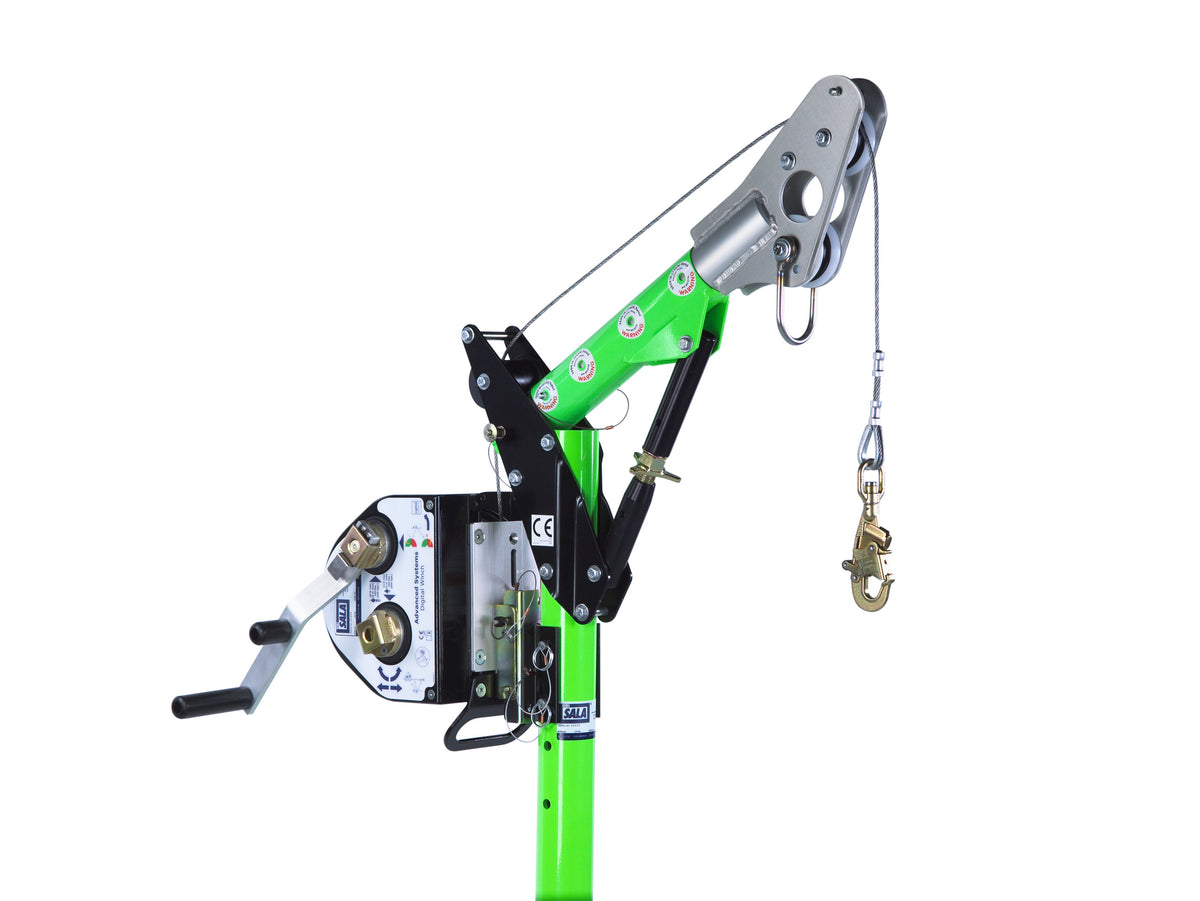 DBI SALA Advanced Winch Digital 100 Series Power Drive & Removable Handle 27m 5mm Galvanised Cable (8518568)