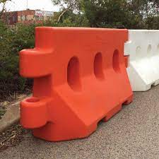 Water Filled Barrier  Heavy Duty- White