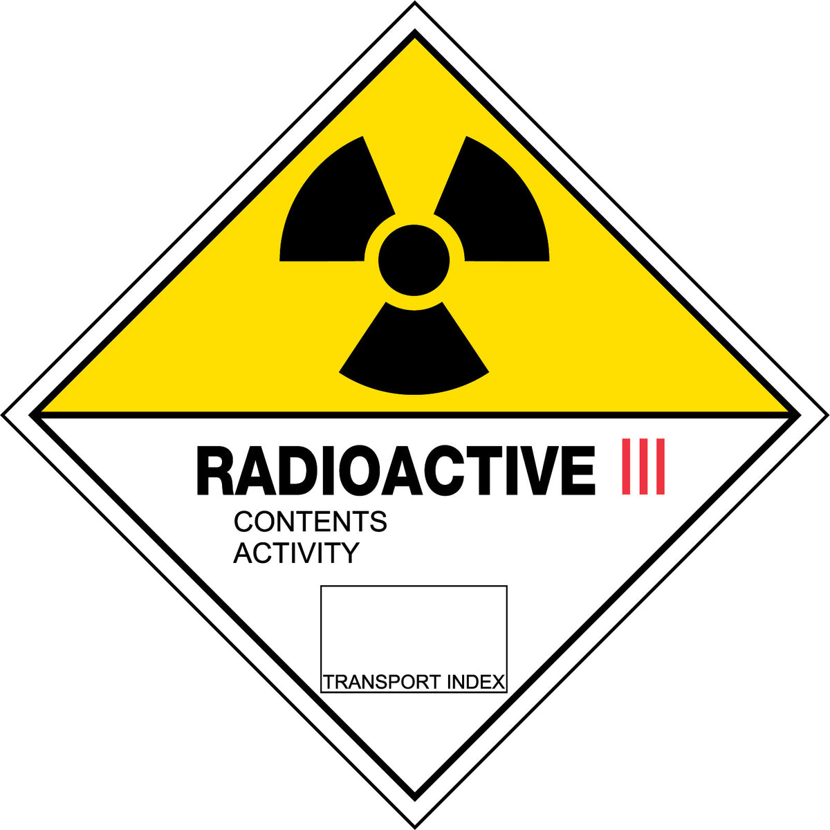 270x270mm - Magnetic - Radioactive 3 (HLTM107.3MAG)
