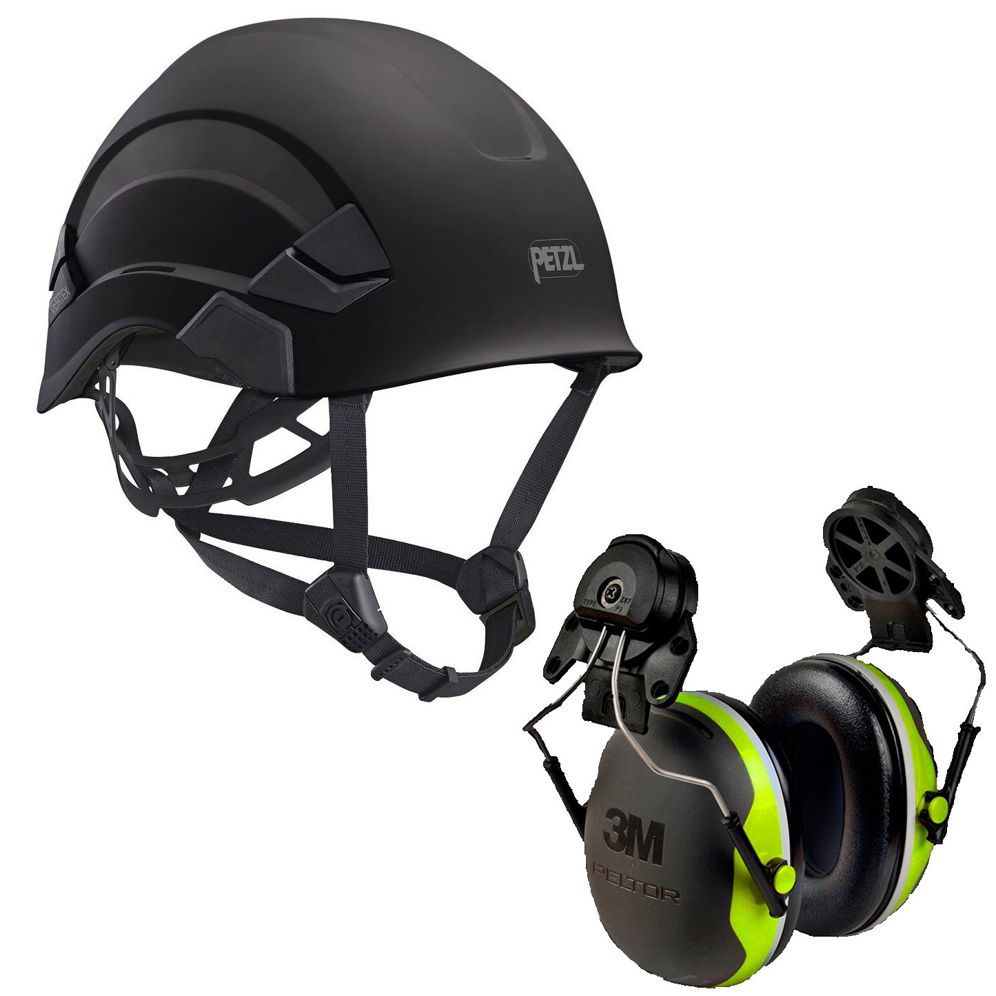 Purchase Petzl Vertex AS/NZ 1801 Compliant Helmet Black (A010AA03)  3M  Earmuffs X4P3G/E online today. Best PPE and safety products in Australia.