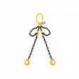 10mm Double Leg Chain Sling (Clevis Self Locking Hook) 1m to 6m