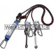 2.0m Double Access Adjustable Rope Lanyard (LANSP 3068A K4K4 WSG)