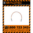 Skylotec CAB Hercules S 12 - 12mm S_steel wire reinforced rope 1mt anchor sling. Supplied with clear PVC rope protector tube (L-0001)