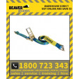 Beaver Ratchet Tie Down 75mm X 9m With Hook & Keeper - Lc 5000kg (349075)